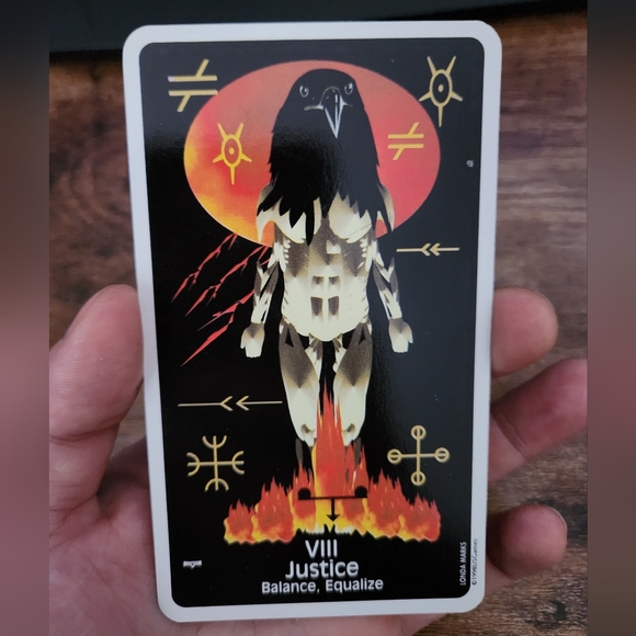 Crow's Magick Tarot Deck By Londa Marks U.S. Games Systems INC. - Picture 3 of 8